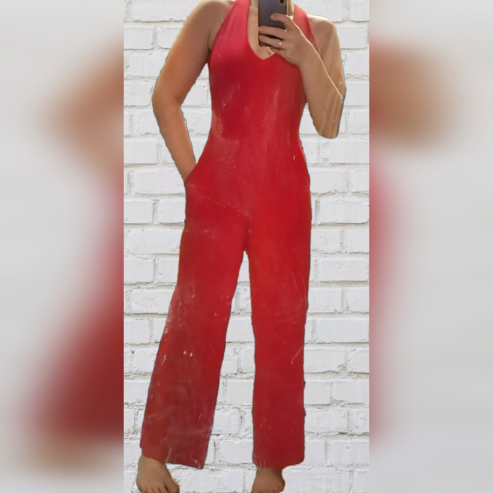 Red Women's Jumpsuit